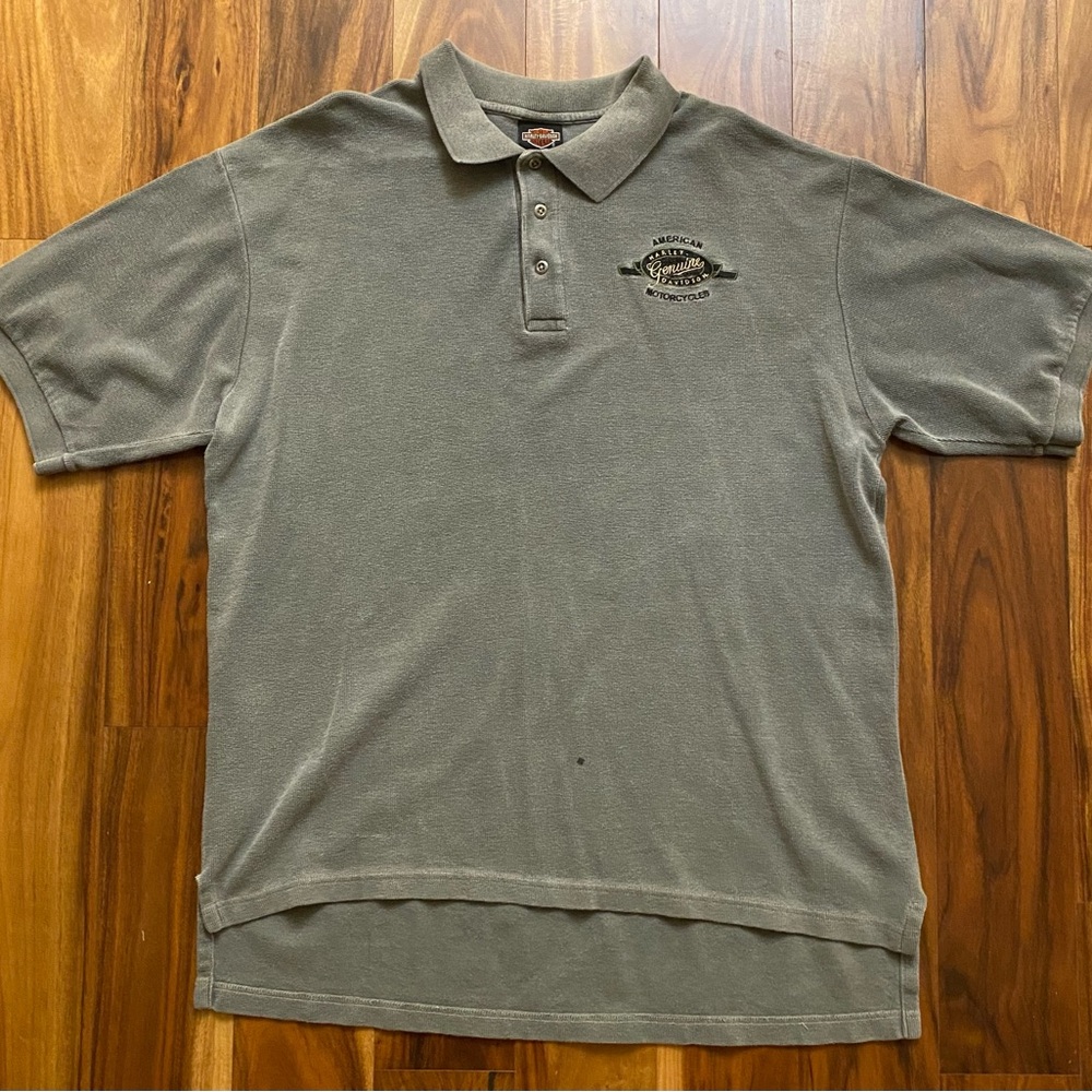 Vintage Susquehanna Valley Harley Davidson American Motorcycles 3 Button Polo